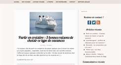 Desktop Screenshot of legoutduvoyage.com