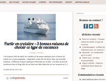 Tablet Screenshot of legoutduvoyage.com